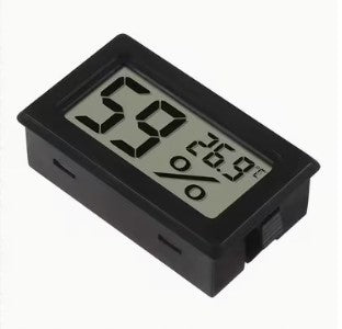 TEMPERATURE AND HUMIDITY METER